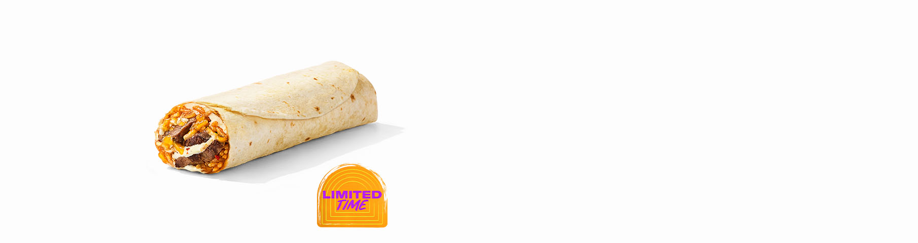 Melty Pepper Jack Steak Burrito