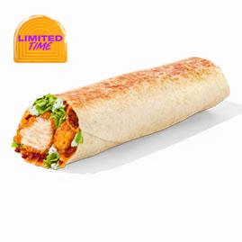 Crispy Chicken Chipotle Bacon Melt Burrito